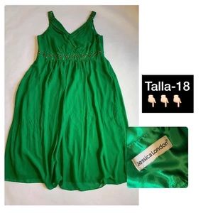 Beautiful green dress